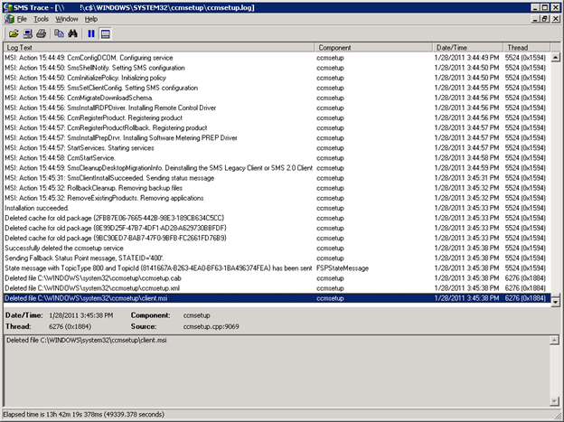 Installation Failed With Error Code 1612 Sccm Client